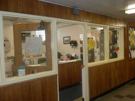 Bonham Elementary School office