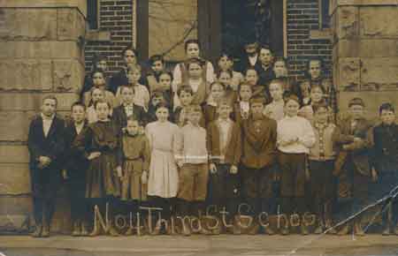 Classroom Number 4, West Third Street School, ca 1910.