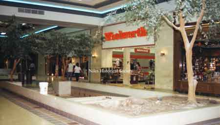 The inside of the Eastwood Mall during the complete renovation which included the removal of the fountains.