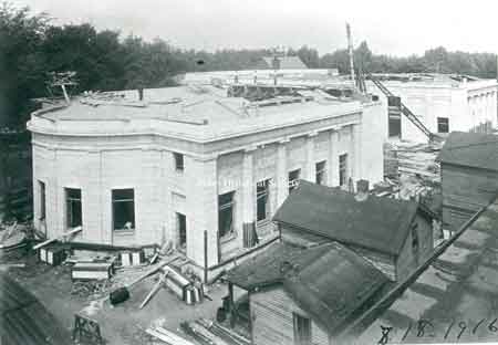 August 18, 1916 - overall view. south wing