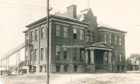 The Bert Street School Building on Belmont Avenue, renamed Monroe School, was closed and razed in the 60s.