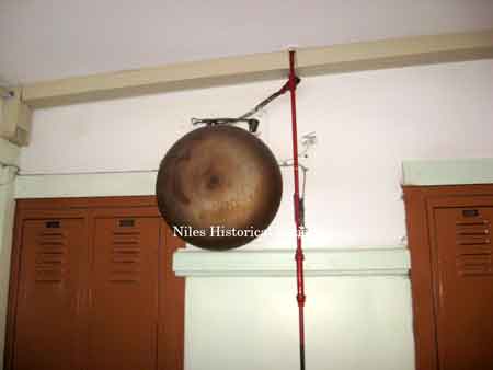 Fire gong on second floor