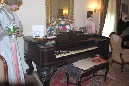 In 1978 the home was sold to Curtis and Diana Behner and they purchased the piano from the Taylor heirs so it could remain in the house.
