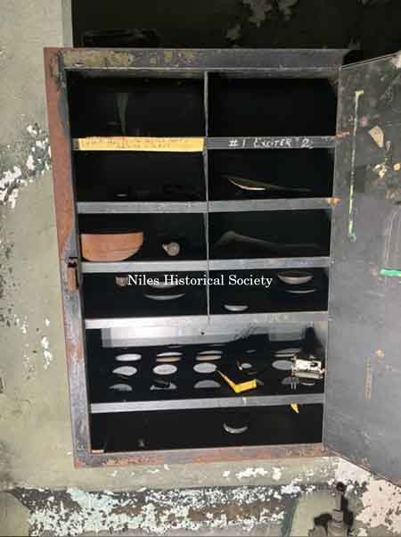 Storage cabinet.