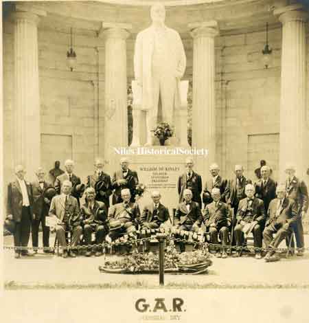 Memorial Day 1922, the remaining members of McPherson Post #16.