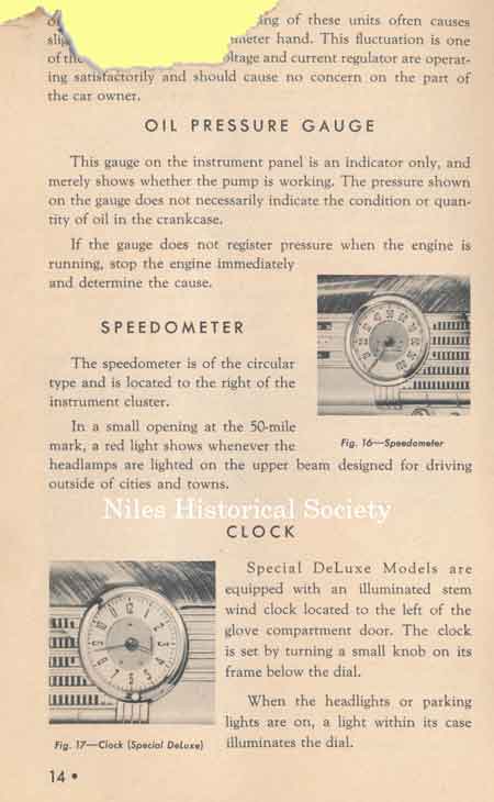 Owner's manual for 1941 Chevrolet passenge cars.