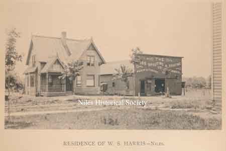 Residence of W.S.Harris on West Park Avenue.