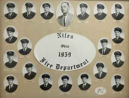 Niles Fire Department 1959.