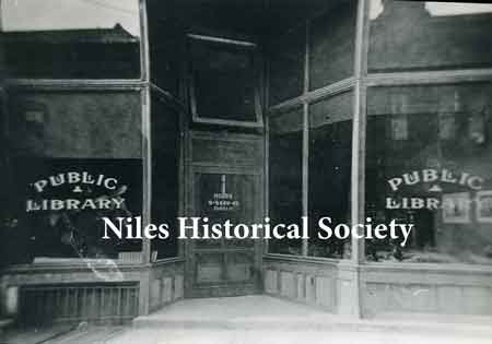 The Niles Public Library was started as a civic project.