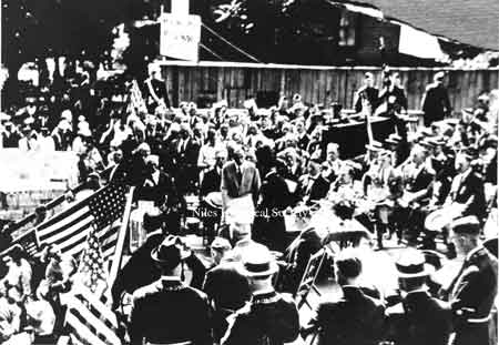 Dedication of the Masonic Temple. The Masonic Temple was constructed in 1922, and dedicated on July 30, 1922.