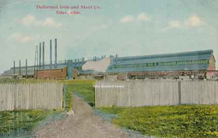 The DeForest Sheet & Tin Plate Company was built in 1915 on the west side of North Main Street at the outskirts of town.
