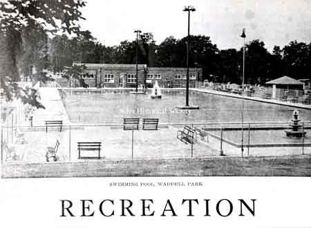 Swimming Pool, Waddell Park, 1934 ca.