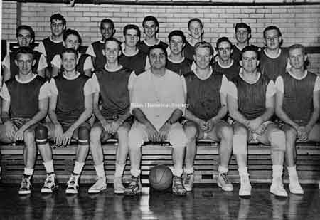 1953-54 undefeated basketball team.