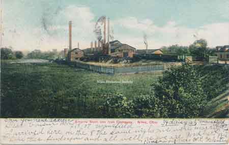 Postcard of the Empire Steel Plant.