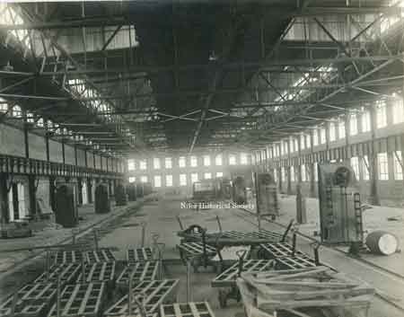 This is a view of Sheet Mill #2, a general view of storage and shipping bay