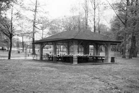 Waddell Park - one of the picnic shelters.