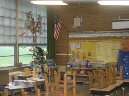 Bonham Elementary School Classroom.