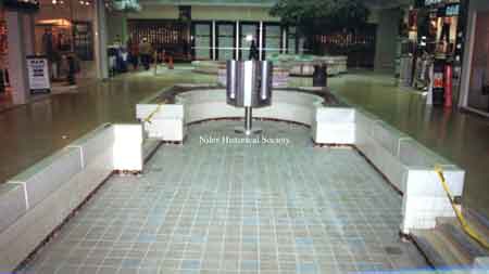 The interior of the Eastwood Mall during the complete renovation including removal of the fountains. Dated September 30, 1994