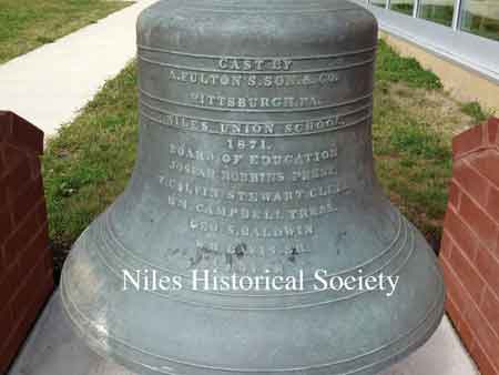 Detail of the Central School bell with