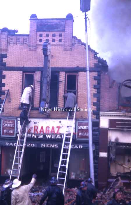 The photographs below show various scenes from the Hoffman Fire.