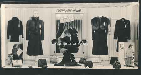 Store front window display from 1939.
