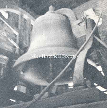 Bell donated by Mr. and Mrs. Vincenzo Mango