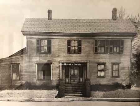 The Robbins home at the corner of Erie Street and Robbins Avenue was purchased in 1908.
