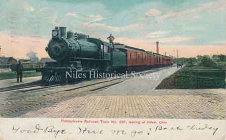 Postcard view of Pennsylvania Railroad