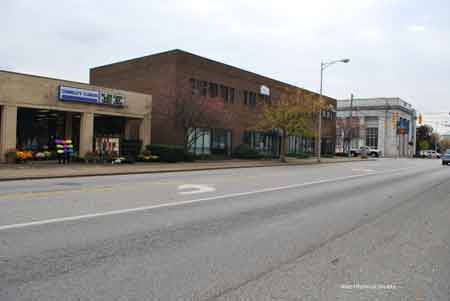 The same location after new construction after urban renewal in 1976.