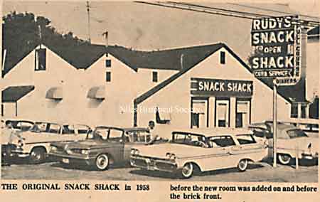 In 1943, during World War II, Mrs. Dorothy Allison and Mr. Roodhouse opened a Snack Shack, calling it “A Comfy Coffee Kitchen”. This emporium had outside plumbing.