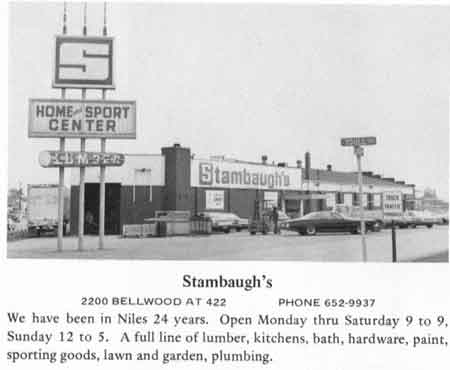 Stambaugh Thompson Company has a very busy and convenient hardware business.