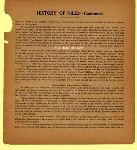 History of Niles Page 23