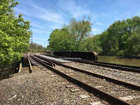 View of the PRR and Mahoning River.
