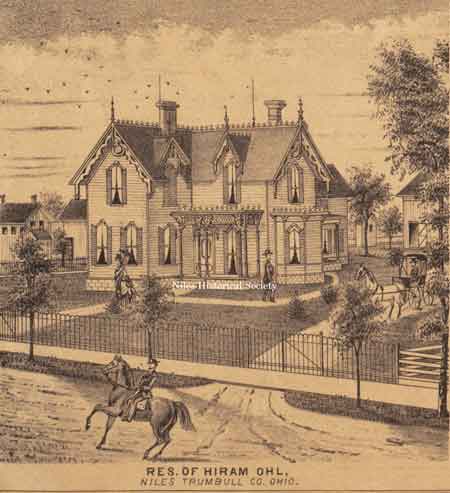 Residence of Mr. and Mrs. Hiram Ohl