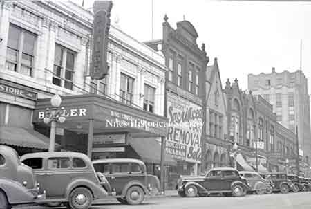 The Butler Theatre on South Main Street would later become the Robins Theatre. The Robins Theatre would close in the mid-1960s.