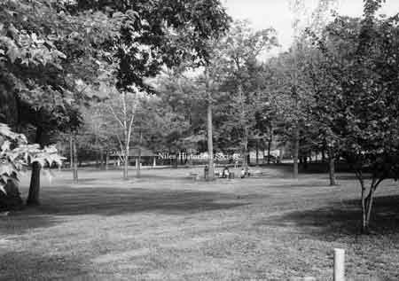 Waddell Park - one of the picnic shelters.