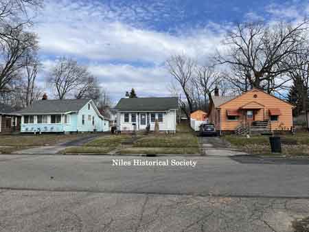 Houses on Lafayette Street near