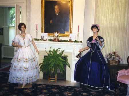 Ladies of White House displayed in the